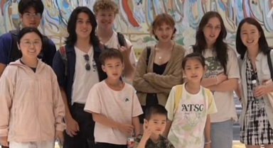 美國青少年研學團走進中國鈞瓷文化園